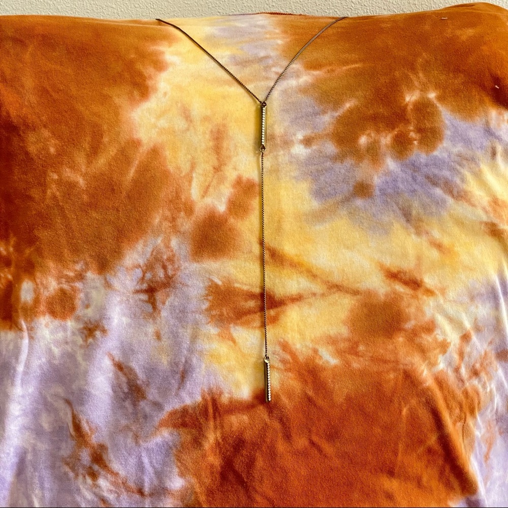 Kendra Scott Shea Y Necklace - Antique Brass